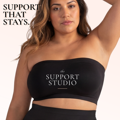 Support Studio Stay-Put Strapless Wire-Free Body Shaping Bra
